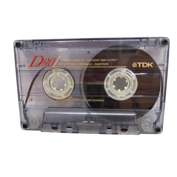 2 Vintage TDK D90 Audio Cassette Tape A119 - Picture 1 of 2